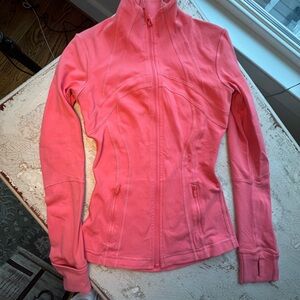 Lululemon define jacket. Peach color size 2.